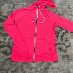 NWOT M Hot Pink Hoodie